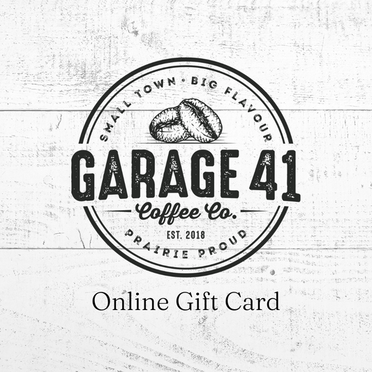 Online Garage 41 Coffee Co Gift Card $10-$100